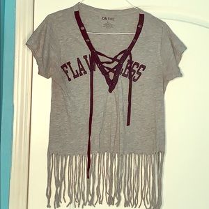 Flawless Fringe Top